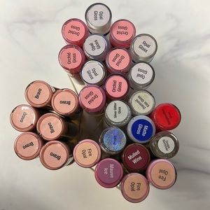 Lip Sense colors & glosses: bravo mauve ice mulled wine fire opal & glosses!!